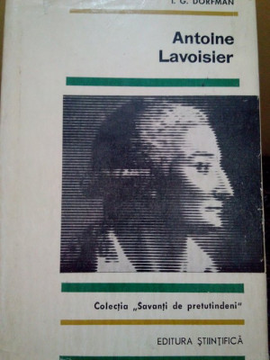 I. G. Dorfman - Antoine Lavoisier (1967) foto
