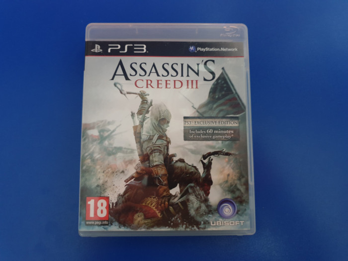 Assassin&#039;s Creed III - joc PS3 (Playstation 3)