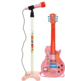 Set chitara si microfon roz Hello Kitty, Reig Musicales