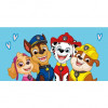 Prosop Plaja Patrula Catelusilor Paw Patrol 140 x 70 cm Bumbac 100%