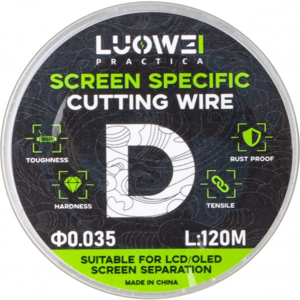 Fir Molibden Luowei, 0.035mm, 120m