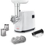 Masina de tocat carne Tefal HV1 NE114130, 1600W, 1.9kg/min, accesoriu pentru rosii, functie reverse, alb