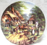 FARFURIE DECORATIVA PORTELAN ENGLEZESC WEDGWOOD BRADEX EDITIE LIMITATA DECOR CULESUL MERELOR