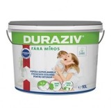 Cumpara ieftin VOPSEA LAVABILA ALBA, FARA MIROS, PENTRU INTERIOR, DURAZIV ECOLABEL CU KAUCIUC, 10L