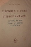 ELUCIDATION DU POEME DE STEPHANE MALLARME