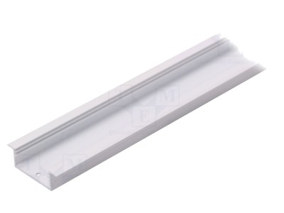 Profil &amp;icirc;ncastrat alb pentru module LED foto