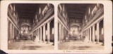 ST68N Roma, S Lorenzo fuori le mura, interno, 1903, stereoscopic photo
