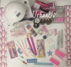 PILA+++CADOU-Kit URBANUV unghii false-Set manichiura gel uv,FREZA-LAMPA USB