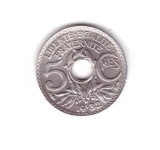 Moneda Franta 5 centimes 1932, stare buna, curata