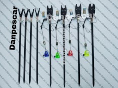 Set 4 Avertizori WINDBLADE 616 cu 4 swingere MKM2 cu iluminare si 8 Tije