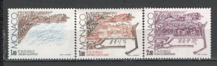 Monaco.1982 Inaugurarea noului cartier Fontvieille SM.645