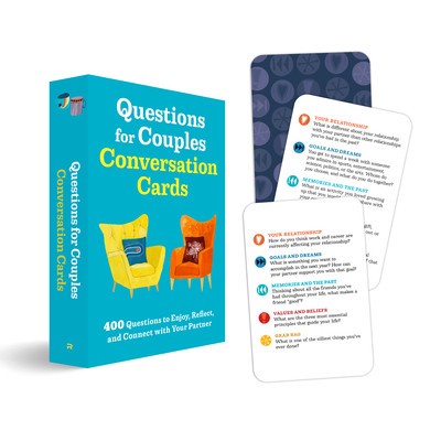 Questions for Couples Conversation Cards: 400 Questions to Enjoy, Reflect, and Connect with Your Partner foto