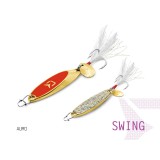 Lingura Oscilanta Delphin Swing, Culoare Auro, 15g / ancora nr. 6