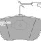 MOTAQUIP LVXL1030 set placute frana,frana disc