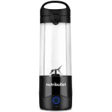 Blender portabil nutribullet&reg; NBP003B, cupă 475 ml, USB-C, negru