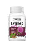 LiverHelp Forte Zenyth - Supliment Alimentar Ficat (Armurariu, Silimarina, Acid Alfa Lipoic, NAC, Fosfatidilcolina, Seleniu) - 30 Capsule
