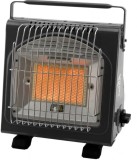 Cattara TT13597: Incalzitor Cort si Aragaz Camping, 1.7kW, GPL, Aprindere Piezo, Arzator Ceramic, Metalic