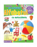 ALFABETUL. Carte de activităţi cu autocolante - Paperback - *** - Litera mică