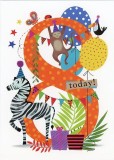 Felicitare - Age 8 - Zebra | Great British Card Company