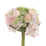 Buchet flori decor Pink 24 cm