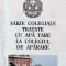 SARJE COLEGIALE TRATATE CU APA TARE LA COLEGIUL DE APARARE - ADRIAN ENULESCU