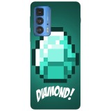 Husa compatibila cu Motorola Edge 20 Lite model Diamond, Silicon, TPU, Viceversa