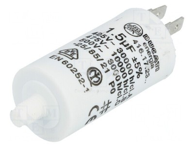 Condensator Motor 1.5uF 475VAC foto