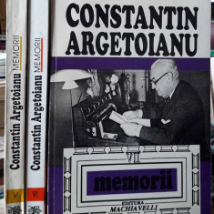 Constantin Argetoianu-Memorii. volumele 5,6,7