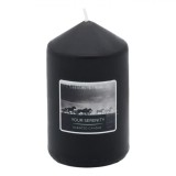 Lum&acirc;nare Parafină Your Serenity, Aromă Nucă de Cocos, Negru, 5.8x10cm, Oem