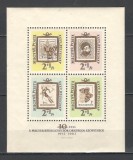 Ungaria.1962 Ziua marcii postale-Bl. SU.209