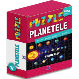 Planetele. Puzzle 104 piese, Didactica Publishing House