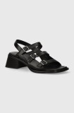 Vagabond Shoemakers sandale de piele INES culoarea negru, 5711-001-20