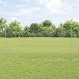 VidaXL Posturi de Gard 22 pcs U-Channel 150 cm Oțel Galvanizat