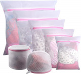 Gooda 7 bucăți saci de rufe din plasă pentru produse delicate cu fermoar premium