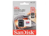 Card de Memorie microSDHC 32GB Class 10 120MB/s, Sandisk