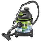 Aspirator cu filtrare prin apa MPM, MOD-30, Hepa13, Putere 2400 W, Capacitate 2 Litri, Verde/Negru, Tub Telescopic Metalic