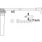Set fise bujii MINI MINI Cabriolet (R52) (2004 - 2007) BOSCH 0 986 357 192