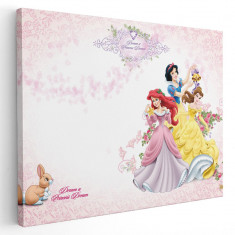 Tablou afis Pintese Disney multicolor 2221 Tablou canvas pe panza CU RAMA 60x90 cm