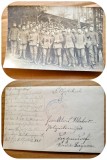 H428-I-WW1- Carte Postala militara Germania KUK Bavaria ? Landsturm-BauKompanie primul razboi stare buna pe fata cu grupul de militari: 14/9 cm.