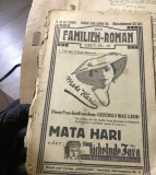 DER FAMILIEN ROMAN , Mata Hari, edt Eminescu, Cernauti Pret 3 lei, Nr 45