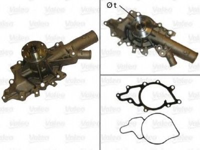 Pompa apa MERCEDES SPRINTER 4-t caroserie (904) (1996 - 2006) VALEO 506875 foto