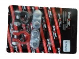 Borne baterie Zn rosu/negru