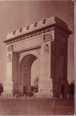 18 - Bucuresti - Arcul de Triumf, carte postala