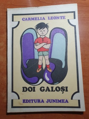carte pentru copii - doi galosi - din anul 1988 foto
