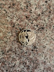 Moneda Din Argint Bull/.bear 1 Uncie - - ,559346 foto