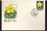 CPIB17045 INTREG POSTAL - FLORA RUSIA, PRIMA ZI, 1977, Necirculata, Printata