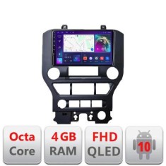 Navigatie Ford Mustang 2015-2020 B-MUSTANG Android Ecran QLED octa core 4+64 carplay android auto KIT-mustang+EDT-E309V3 CarStore Technology foto