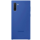 Cumpara ieftin Husa Cover Silicone Samsung pentru Samsung Galaxy Note 10 Albastru