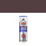Vopsea spray Soudal universal maro ciocolata 8017 lucios 400 ml