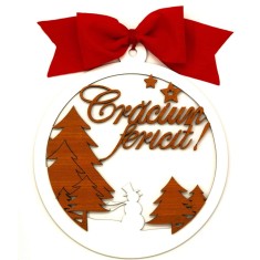 Decoratiune Craciun fericit